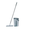 Набір вертикальне відро+швабра 10л сірий з двома насадками Бірюзовий Eco Fabric