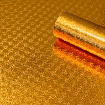 Плівка самокліюча 40см*10м (D) Візерунок золото 3D