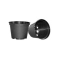 Горщик для розсади круглий 160*120мм чорний