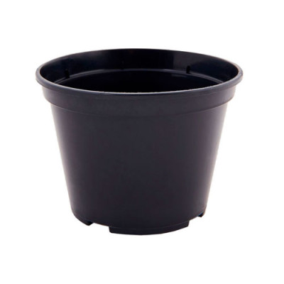 Горщик для розсади круглий 180*135мм чорний
