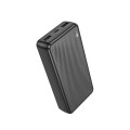 Універсальна мобільна батарея (повербанк) 20000mAh Borofone BJ55A Graceful чорна (Type-C/2USB /microUSB)
