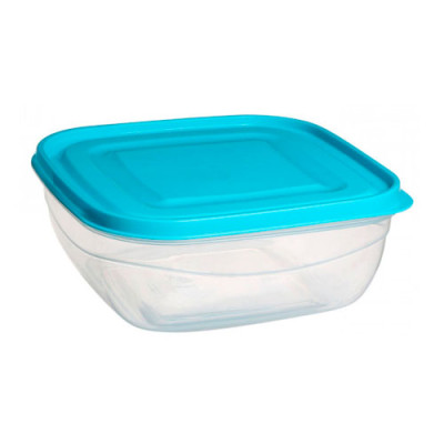 Контейнер харчовий 1,6л квадратний 195*195*75мм