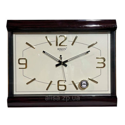 Годинник настінний прямокутний RIKON 9551V 440мм*350мм