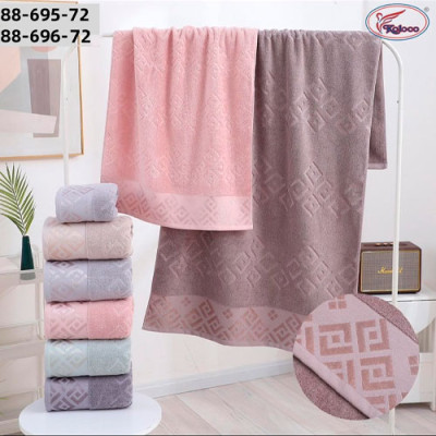 Рушник мікрофібра банний 70*140 Koloco mix /88-695-72/уп 6шт