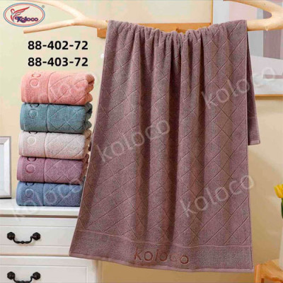 Рушник махровий для обличчя 50*100 Koloco mix /88-403-72/уп 6шт