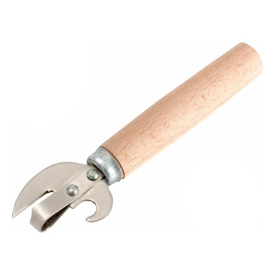 Ніж консервний нерж Премиум з темною ручкою (ОА)