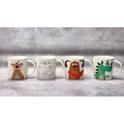 Кружка фарфор 360мл Your Friend /уп.24шт