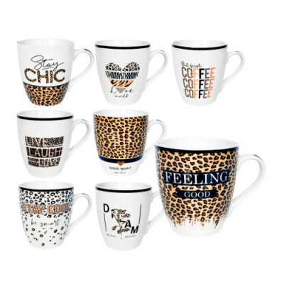 Кружка фарфор 250мл Wild /уп.24шт