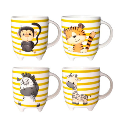 Кружка керам 360мл Animals-1/уп.24шт