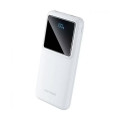 Універсальна мобільна батарея (повербанк) 10000mAh Vention біла 22,5Вт (Type-C/2xUSB) цифровой LED дисплей (FHKW0)