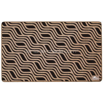 Килимок підлоговий універсальний Dariana 60*90см Хвиля Льон