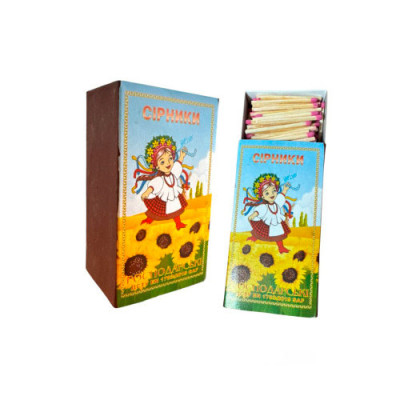 Сірники Господарські /у пачці 500 шт/ ящ 100шт