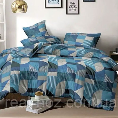 К-т пост. білизни євро /D152-6 бязь UTEX (пр200*220, под. 200*220, нав. 70*70*2)