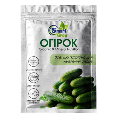 Регулятор росту для із гуматами Огірок 25мл Smart Grow уп 35шт
