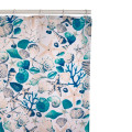 Штора для душа PEVA 180*180см 12 колец Море