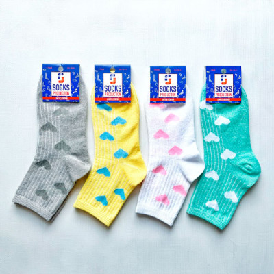 Шкарпетки (№258) високі Сердечки L188 жін(36-41) уп.12шт