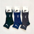Шкарпетки (№130) середні з резинкою на стопі Nike XX105 чол(41-45) уп.12шт