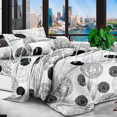 К-т пост. білизни двоспальне /2764 бязь MERRYLAND BRONZE(пр.180*215, под. 180*215 нав.70*70*2)