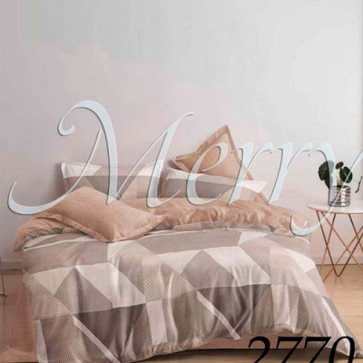 К-т пост. білизни двоспальне /2770 бязь MERRYLAND BRONZE(пр.180*215, под. 180*215 нав.70*70*2)и