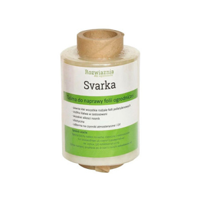 Скотч стабілізованний для тепличної плівки 100мм*33м 100мкр уф 24 міс ТМ Svarka