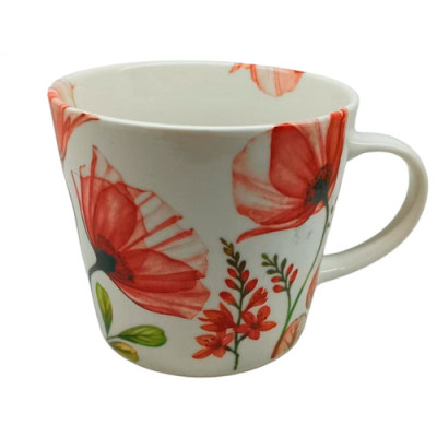 Кружка фарфор 420мл Limited Edition Flora D MIX/ JSD04/уп.36шт