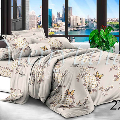 К-т пост. білизни двоспальне /2787 бязь MERRYLAND BRONZE(пр.180*215, под. 180*215 нав.70*70*2)