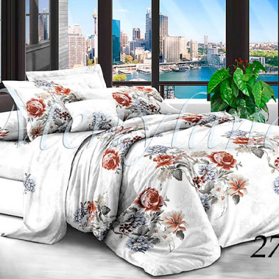 К-т пост. білизни двоспальне /2786 бязь MERRYLAND BRONZE(пр.180*215, под. 180*215 нав.70*70*2)