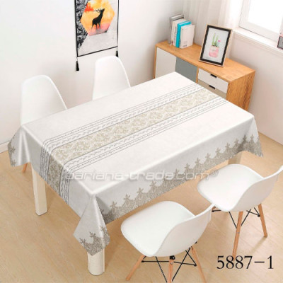 Клейонка STS5887-1 ПВХ 1,37х20м 3-х шар термічна на нетканинній основі Dariana