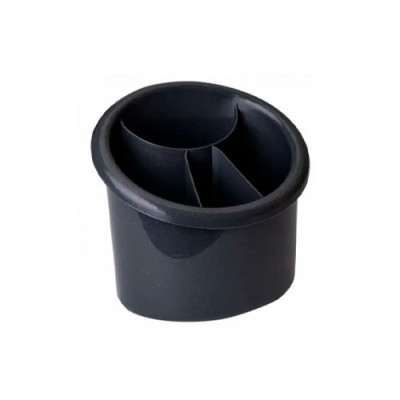 Підставка для столових приладів овальна Алеана граніт