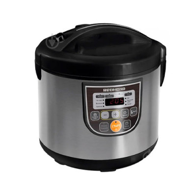 Мультиварка 5л 860Вт чорна Redmond RMC-M22 10 програм механичне керування гарантія 1 рік