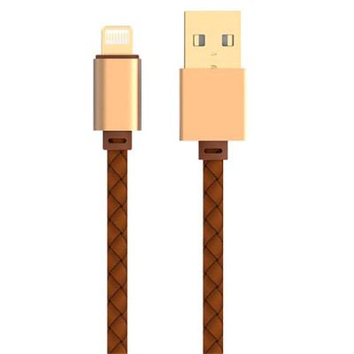 Кабель USB/micro USB 1,2м LDNIO коричневий (LS25)