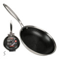 Сковорода з АП мармуровим покриттям індукційне дно d305*50мм Соти 10383-30