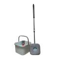 Набір для прибирання Clean&Dirty  відро 8л +швабра обертова квадрат/ZP-275