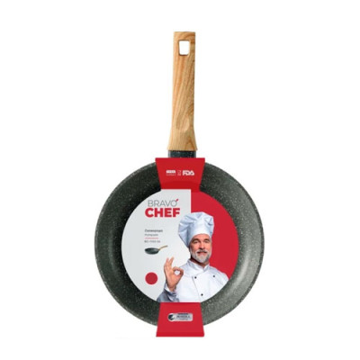 Сковорода з АП/покриттям d260 BRAVO CHEF BC-1102-26/6шт в ящ