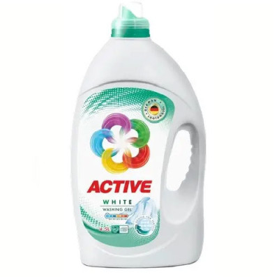 УЦІНКА Гель для прання Active White 4,5л уп.3шт (без повернення)