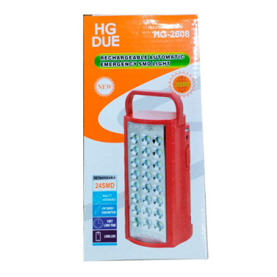 УЦІНКА Ліхтарик переносний 24SMD LED HG DUE HG-2608 повербанк 6000mAh (без повернення)
