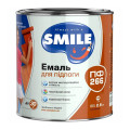 УЦІНКА Емаль ПФ-266 Smile 0,9 кг червоно-коричнева для підлоги Україна уп 6шт (без повернення)