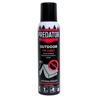 Акарицидно-репелентний засіб 150см3 аерозоль Predator Outdoor Космохим