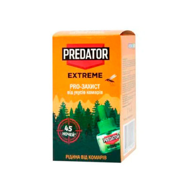 Фумігатор + рідина від комарів 30мл PREDATOR EXTREME Космохим
