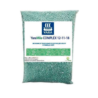 Добриво сухе YaraMila complex 12.11.18 пакет 1кг уп 25шт