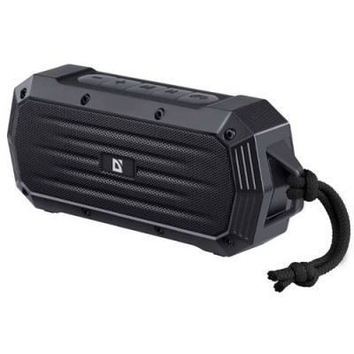 Портативна колонка Defender Octagon чорна Bluetooth MP3/FM/USB/ microSD/AUX/Type-C
