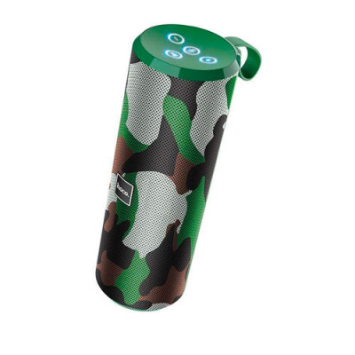 Портативна колонка Hoco BS33 хакі 210*72*75мм USB/AUX/microSD/FM