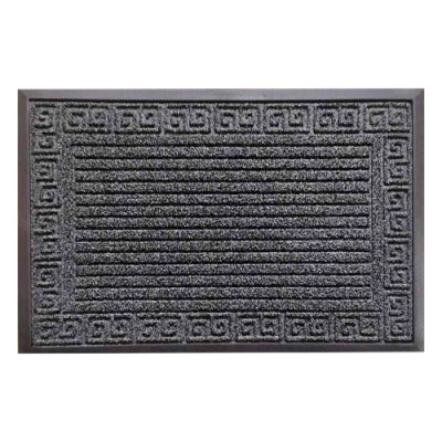 Килимок придверний текстильний Dariana Grass 80*120 чорний