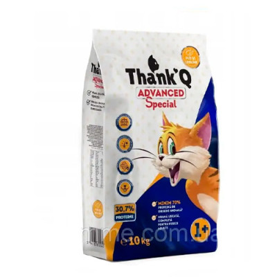 Сухий корм для котів ThankQ Advanced з куркою 10кг