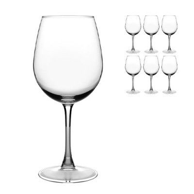 Набір келихів для вина 6шт 580мл Ecomo Vina J5304