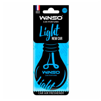 Ароматизатор сухий ліст Light card New Car WINSO