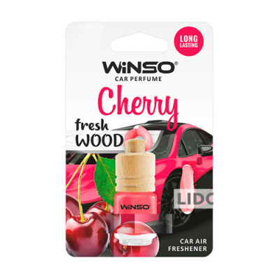 Ароматизатор рідкий 4мл Fresh Wood Cherry WINSO