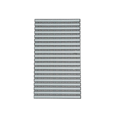Килимок для ванної Eco Fabric Смужка 69*40см білий