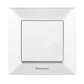 Вимикач 1-й білий Panasonic Arkedia Slim уп.6шт