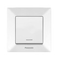 Вимикач 1-й білий з підсвіткою Panasonic Arkedia Slim уп.6шт